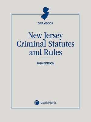 cover image of New Jersey Criminal Statutes and Rules